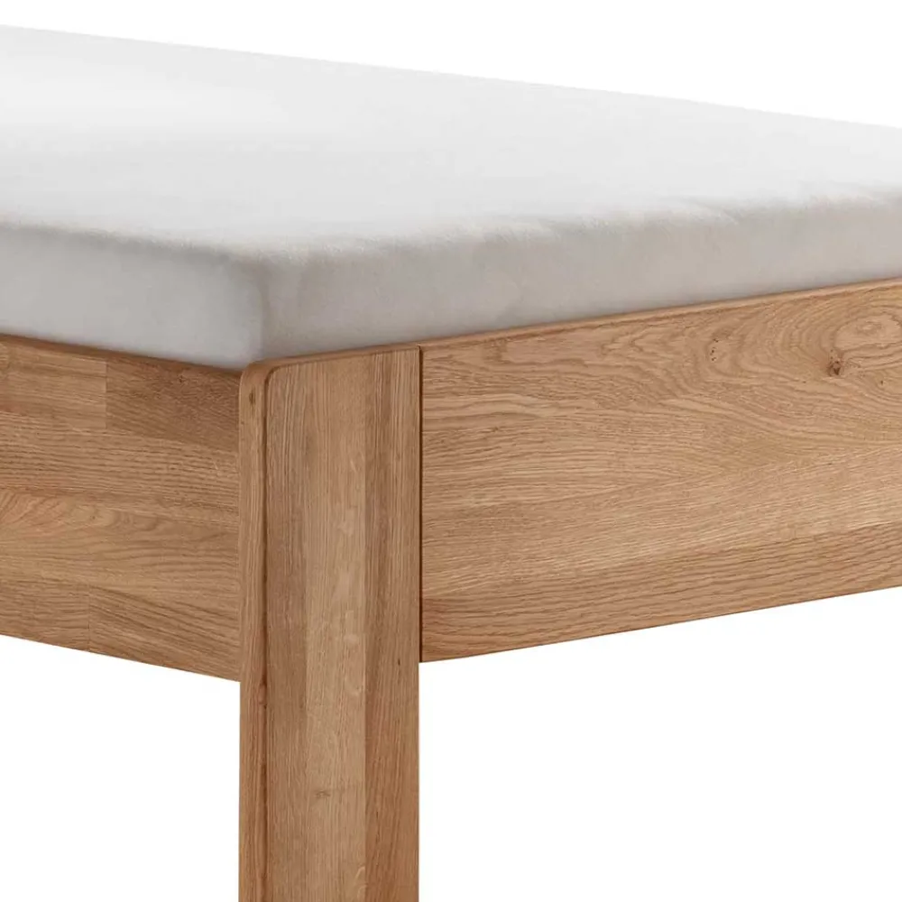 Wohnen Naturholzmöbel|Betten*Senioren-Einzelbett aus Wildeiche Massivholz - Issiaco