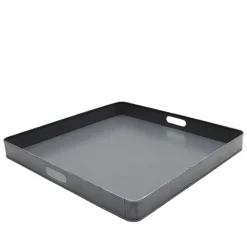 Wohnen Tabletts*Serviertablett 75x75 cm in Grau - Trane