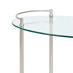 Wohnen Servierwagen Alessandra aus Glas