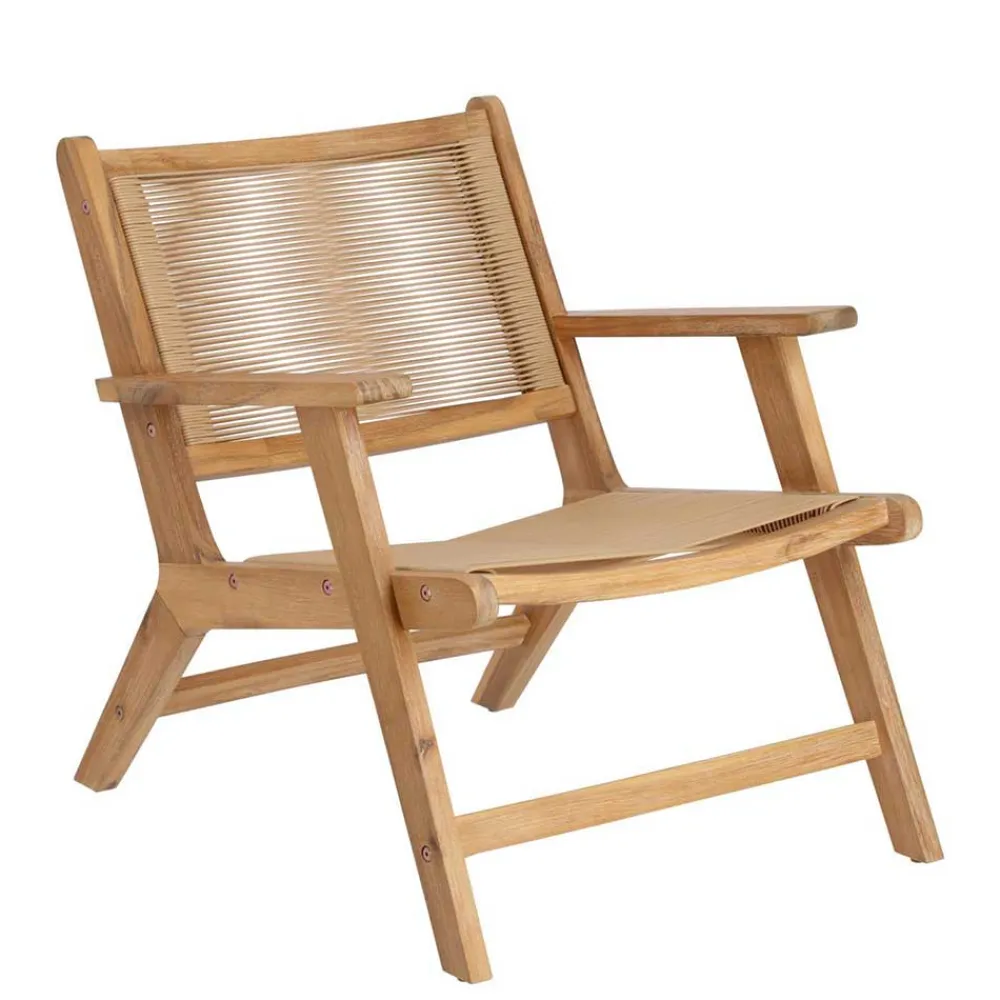 Wohnen Rattanmöbel*Sessel aus Kunstrattan & Massivholz - Weymo