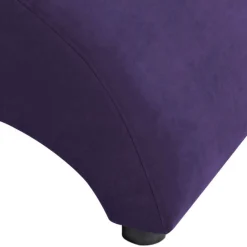 Wohnen Braune Möbel|Sessel & Hocker*Sessel aus Velours in Violett - Cregorian