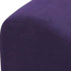 Wohnen Braune Möbel|Sessel & Hocker*Sessel aus Velours in Violett - Cregorian