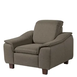 Wohnen Sessel & Hocker|Sessel*Sessel in Beigegrau und Nussbaum - Abecra