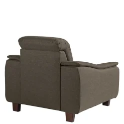 Wohnen Sessel & Hocker|Sessel*Sessel in Beigegrau und Nussbaum - Abecra