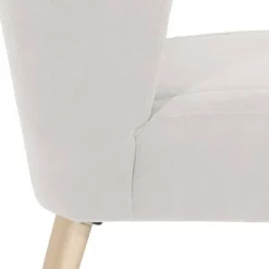 Wohnen Sessel in Cremeweiß und Buche - Liane