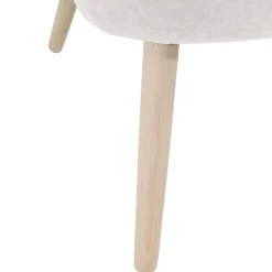 Wohnen Sessel in Cremeweiß und Buche - Liane