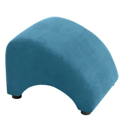 Wohnen Braune Möbel|Sessel*Sessel in Petrol Veloursbezug - Frunz