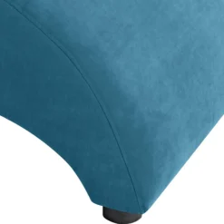 Wohnen Braune Möbel|Sessel*Sessel in Petrol Veloursbezug - Frunz