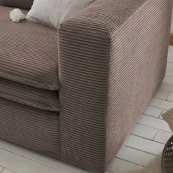 Wohnen Braune Möbel|Sessel & Hocker*Sessel mit Hocker im Set - Anyna (zweiteilig)