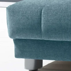 Wohnen Sofas|Sofa*Sessel mit Schlaffunktion in Petrol & Alu - Samuele