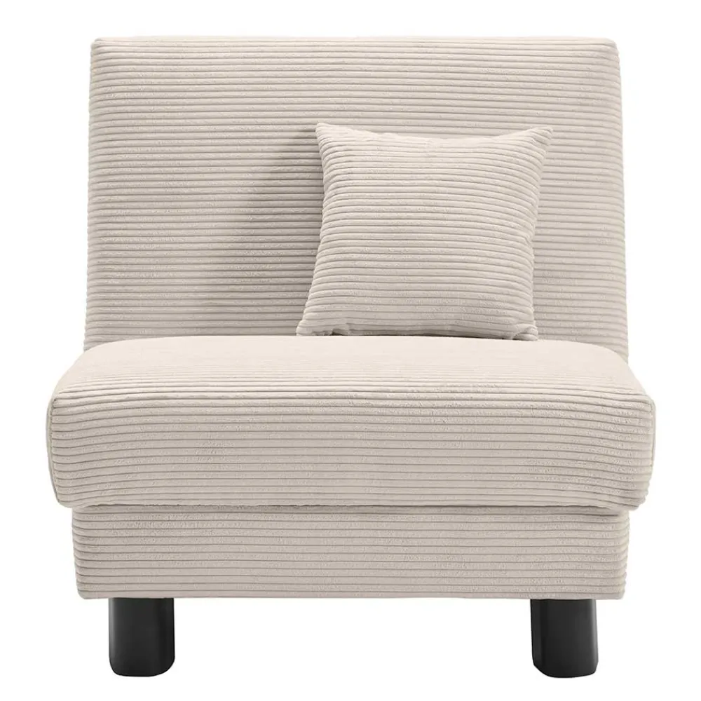 Wohnen Sessel mit Schlaffunktion in Beige - Samurai