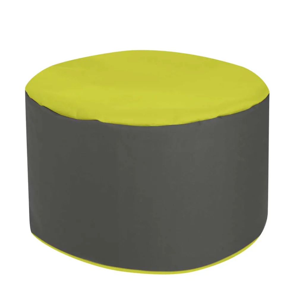 Wohnen Graue Möbel|Sitzsäcke*Sessel Sitzsack Mapsy in Grün Grau