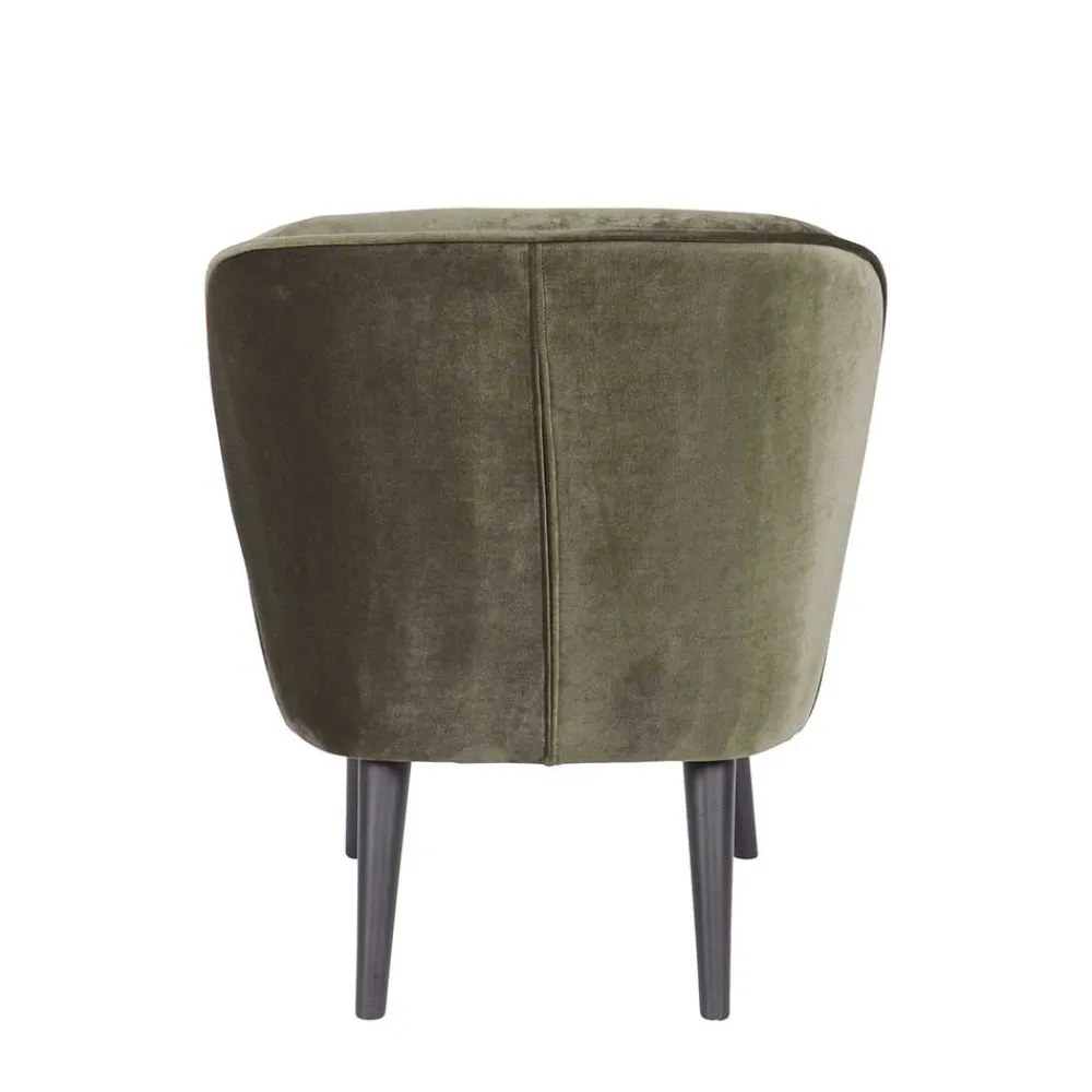 Wohnen Retro Möbel|Sessel*Sessel Vontada in Dunkelgrün