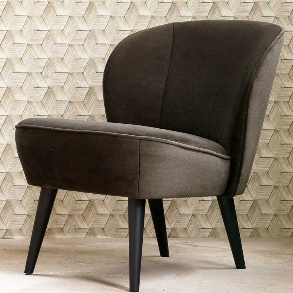 Wohnen Retro Möbel|Sessel*Sessel Vontada in Dunkelgrün