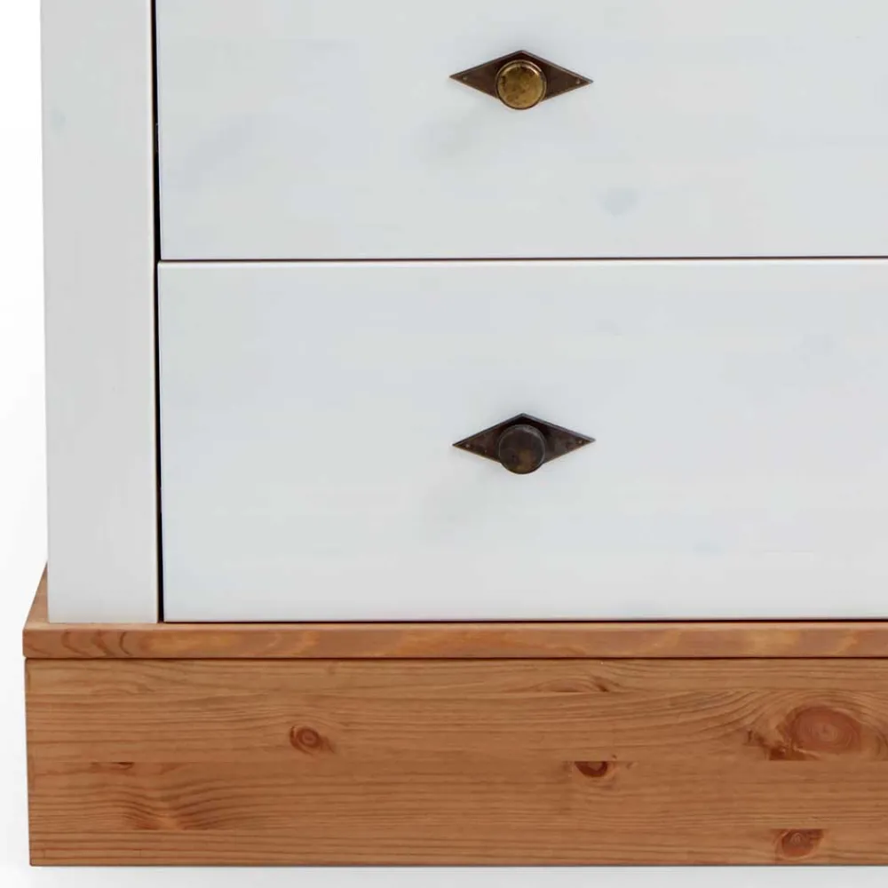 Wohnen Set Babybett & Wickelkommode - Sibiuta I (dreiteilig)