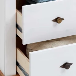 Wohnen Set Babybett & Wickelkommode - Sibiuta I (dreiteilig)