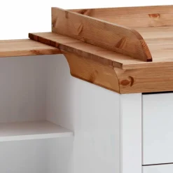 Wohnen Set Babybett & Wickelkommode - Sibiuta I (dreiteilig)