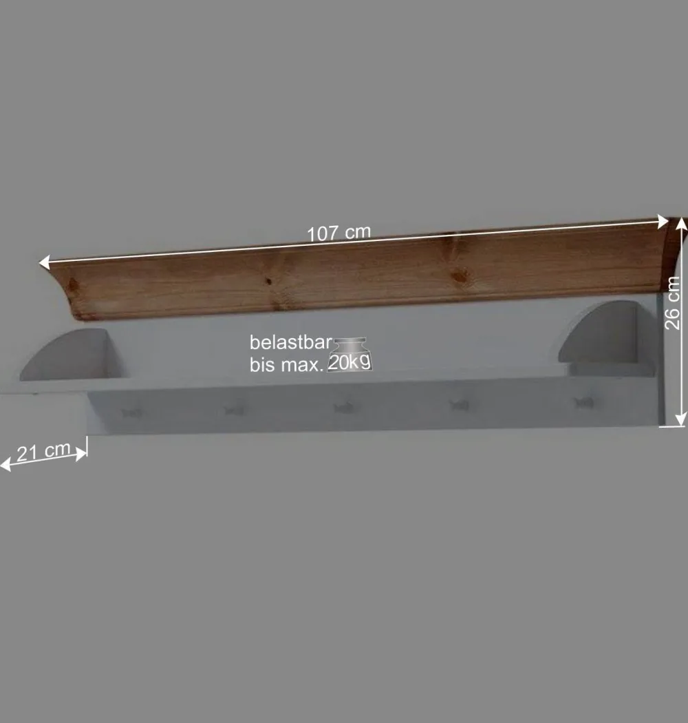 Wohnen Set Babybett & Wickelkommode - Sibiuta I (dreiteilig)