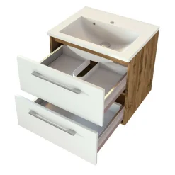 Wohnen Badezimmer Komplett*Set Badezimmer-Möbel Programm - Yazemina (fünfteilig)