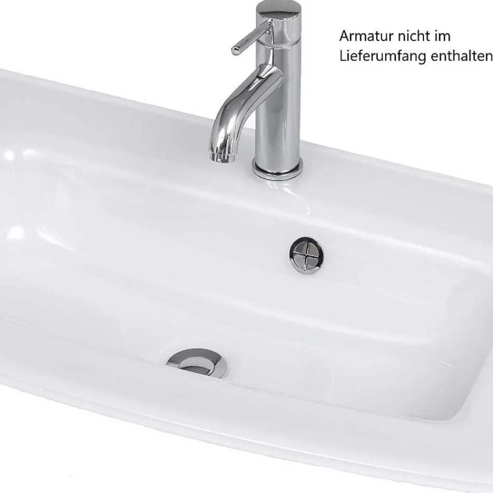 Wohnen Set Badezimmermöbel stehend oder hängend - Dastroz (dreiteilig)