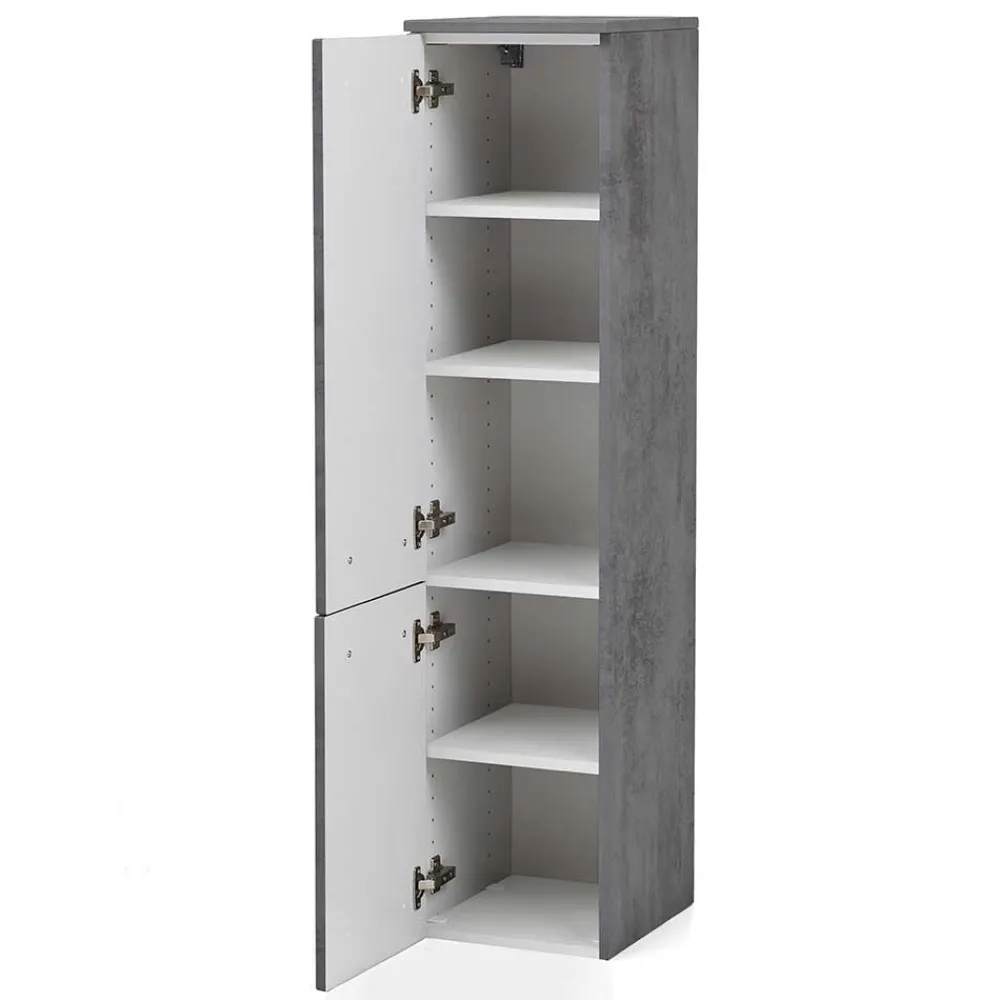 Wohnen Set Badezimmermöbel stehend oder hängend - Dastroz (dreiteilig)