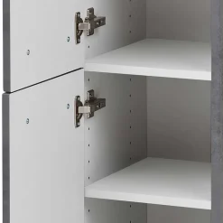 Wohnen Set Badezimmermöbel stehend oder hängend - Dastroz (dreiteilig)