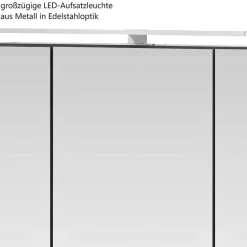 Wohnen Set Badezimmermöbel stehend oder hängend - Dastroz (dreiteilig)