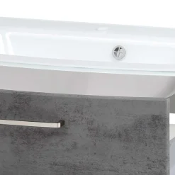 Wohnen Set Badezimmermöbel stehend oder hängend - Dastroz (dreiteilig)