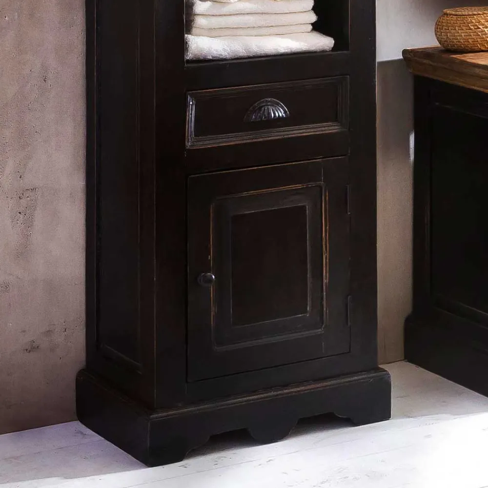 Wohnen Kolonialmöbel*Set Badmöbel im Kolonialstil - Sentiments (fünfteilig)