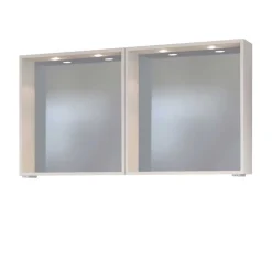 Wohnen Badezimmer Komplett*Set Bad-Möbel mit Doppelwaschtisch - Enwicos (dreiteilig)