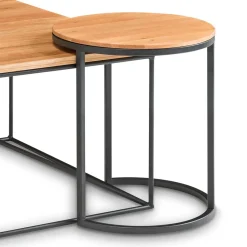 Wohnen Set Couchtisch & Beistelltisch - Castania (zweiteilig)