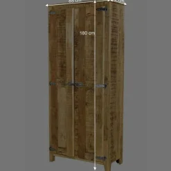 Wohnen Set Design Flur Möbel massiv - Suennas (sechsteilig)