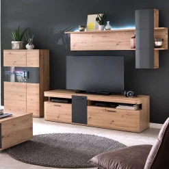 Wohnen Wohnwände|Wohnwand*Set Design Wohnwand Möbel - Vecenda (dreiteilig)