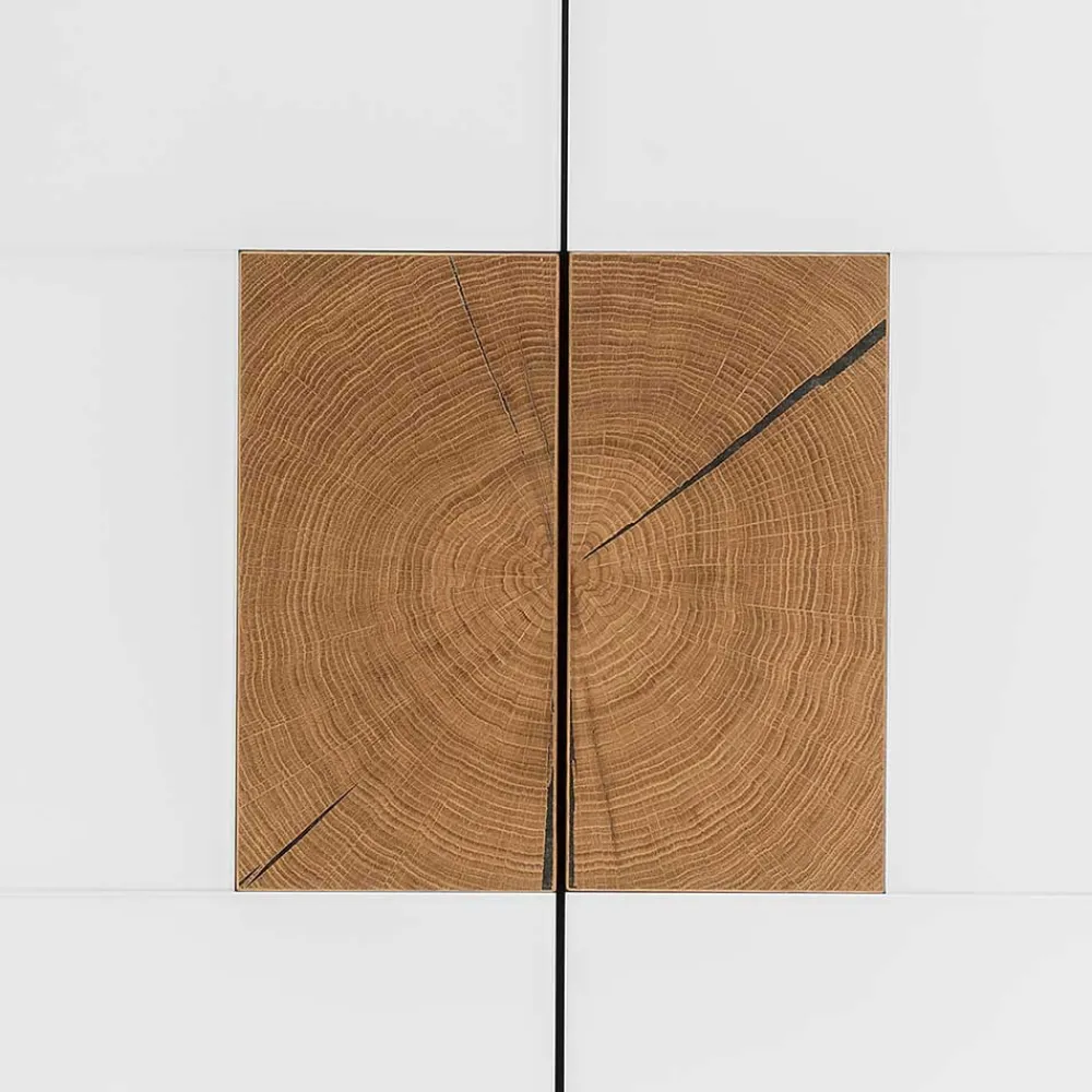 Wohnen Garderoben|Garderoben*Set Flur Designmöbel zweifarbig - Mandrey (vierteilig)