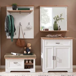 Wohnen Diele Komplett|Garderoben*Set Flur Einrichtung Möbel - Nurelcas (vierteilig)