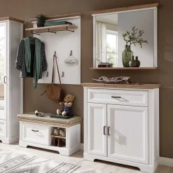 Wohnen Diele Komplett|Garderoben*Set Flur Einrichtung Möbel - Nurelcas (vierteilig)