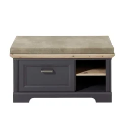 Wohnen Set Garderoben Einrichtung in Grau - Thumbs (dreiteilig)