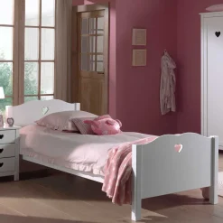 Wohnen Jugendzimmer Komplett*Set Jugendzimmer Einrichtung Grandory in Weiß (dreiteilig)