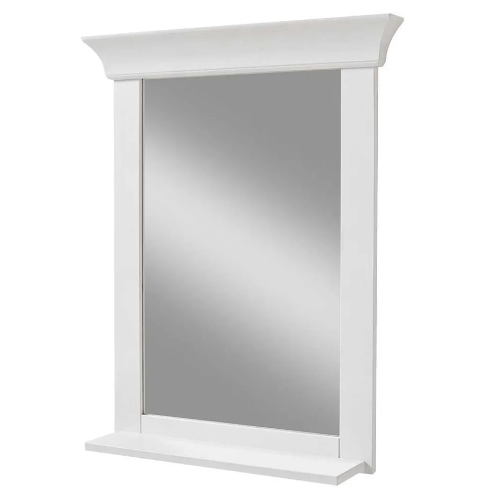 Wohnen Badezimmer Komplett*Set Landhaus Badmöbel aus Holz - Satumare (dreiteilig)