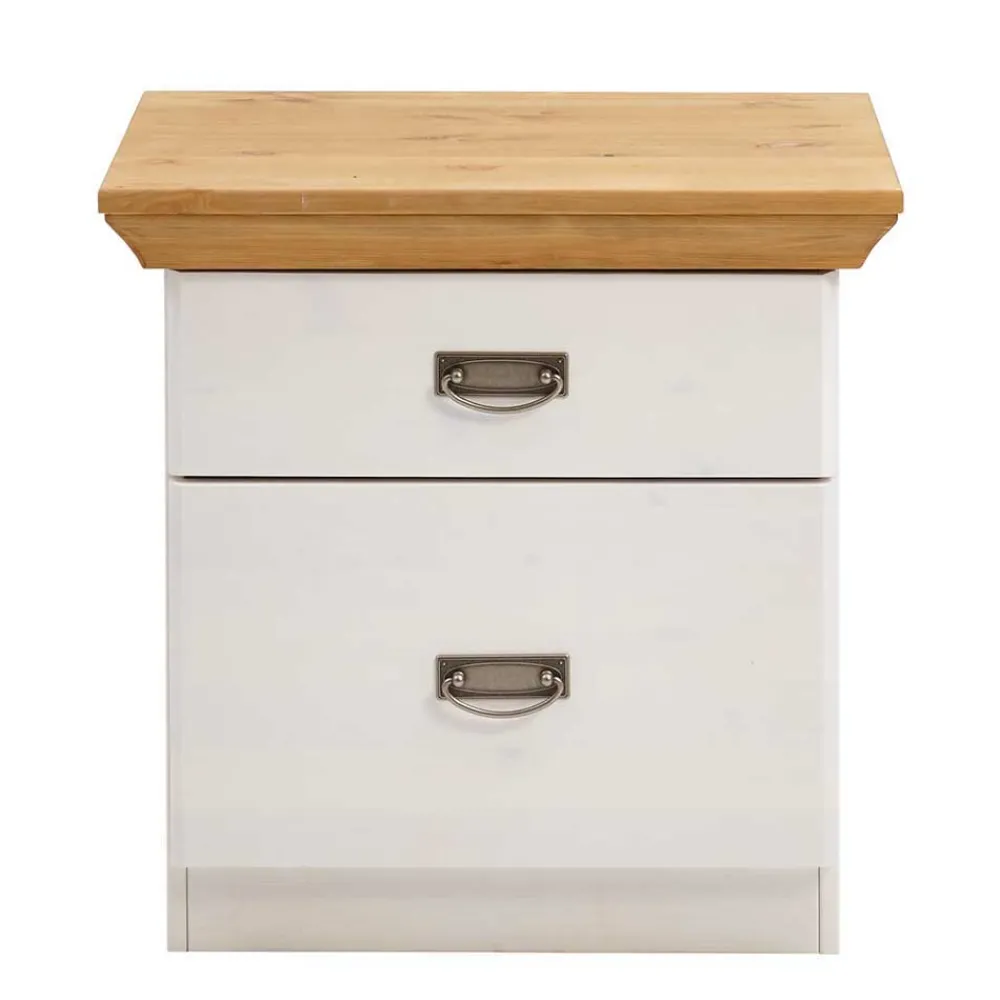 Wohnen Betten|Betten*Set Landhausbett & Nachtschränke - Sibiuta (dreiteilig)