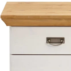 Wohnen Betten|Betten*Set Landhausbett & Nachtschränke - Sibiuta (dreiteilig)