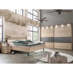 Wohnen Set Loft Schlafzimmer Einrichtung - Licruva (vierteilig)