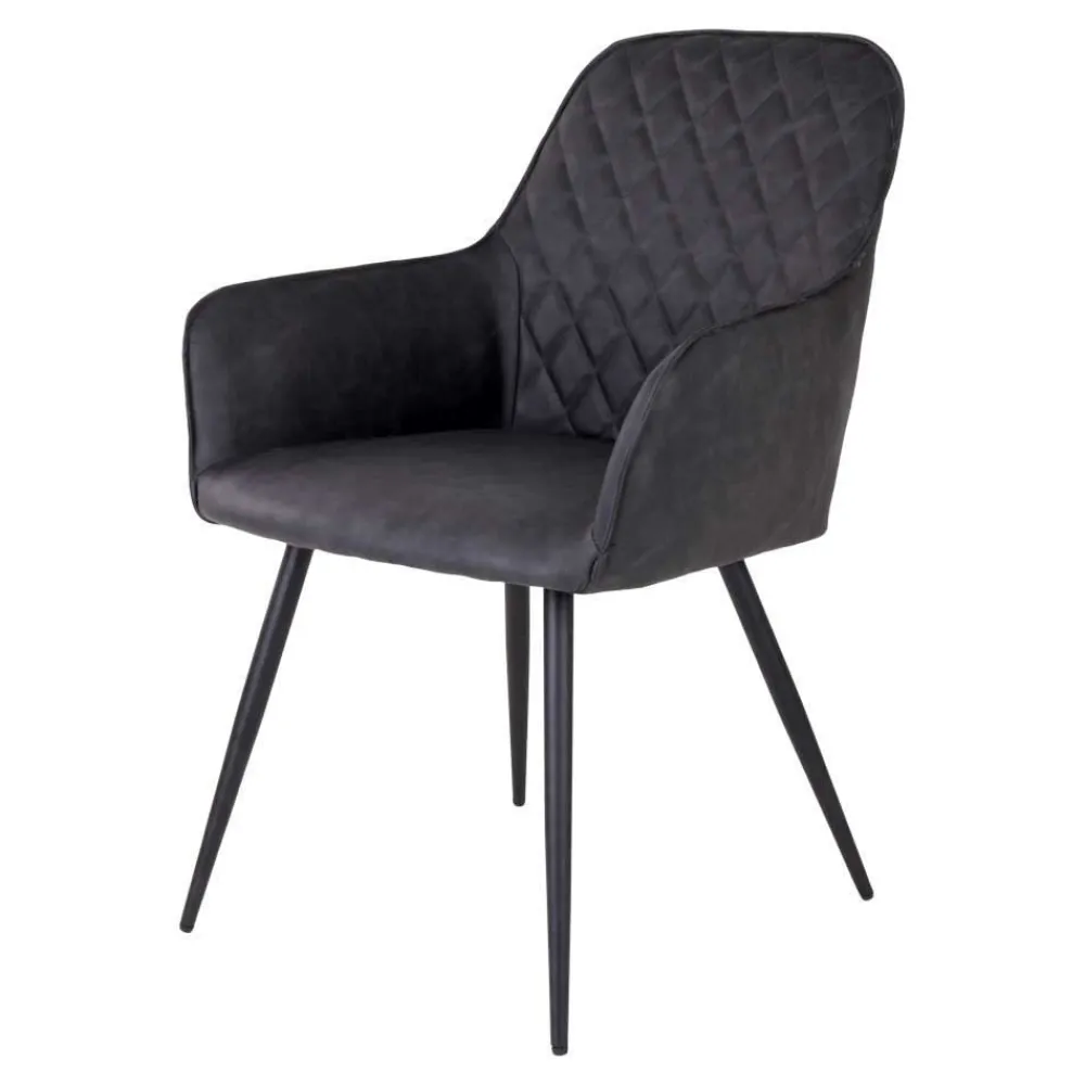 Wohnen Sitzgruppe|Küchen-Essgruppen*Set Loft X-Fuß Tisch & Tischsessel - Ghaz (siebenteilig)