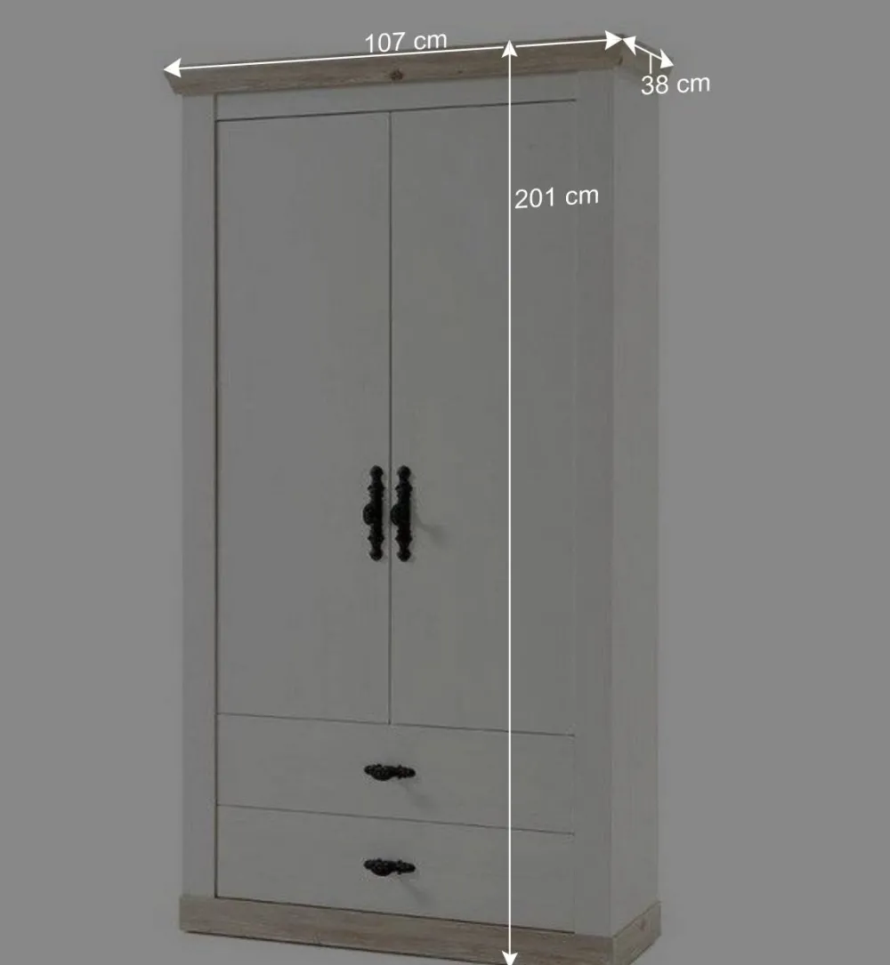 Wohnen Set Möbel für Diele komplett - Nedita (fünfteilig)