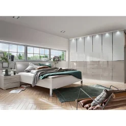 Wohnen Schlafzimmer Komplett*Set Schlafzimmermöbel modern - Pascan (vierteilig)