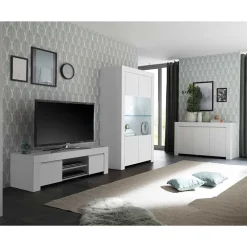 Wohnen Set TV Board & Sideboard & Schrank - Mikes (dreiteilig)