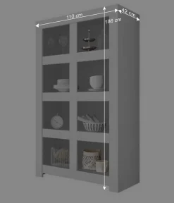 Wohnen Wohnwände|Wohnwand*Set TV Lowboard & Regal & Sideboard - Mikes (dreiteilig)