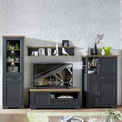 Wohnen Set TV Wohnwand Möbel - Thumbs I (vierteilig)