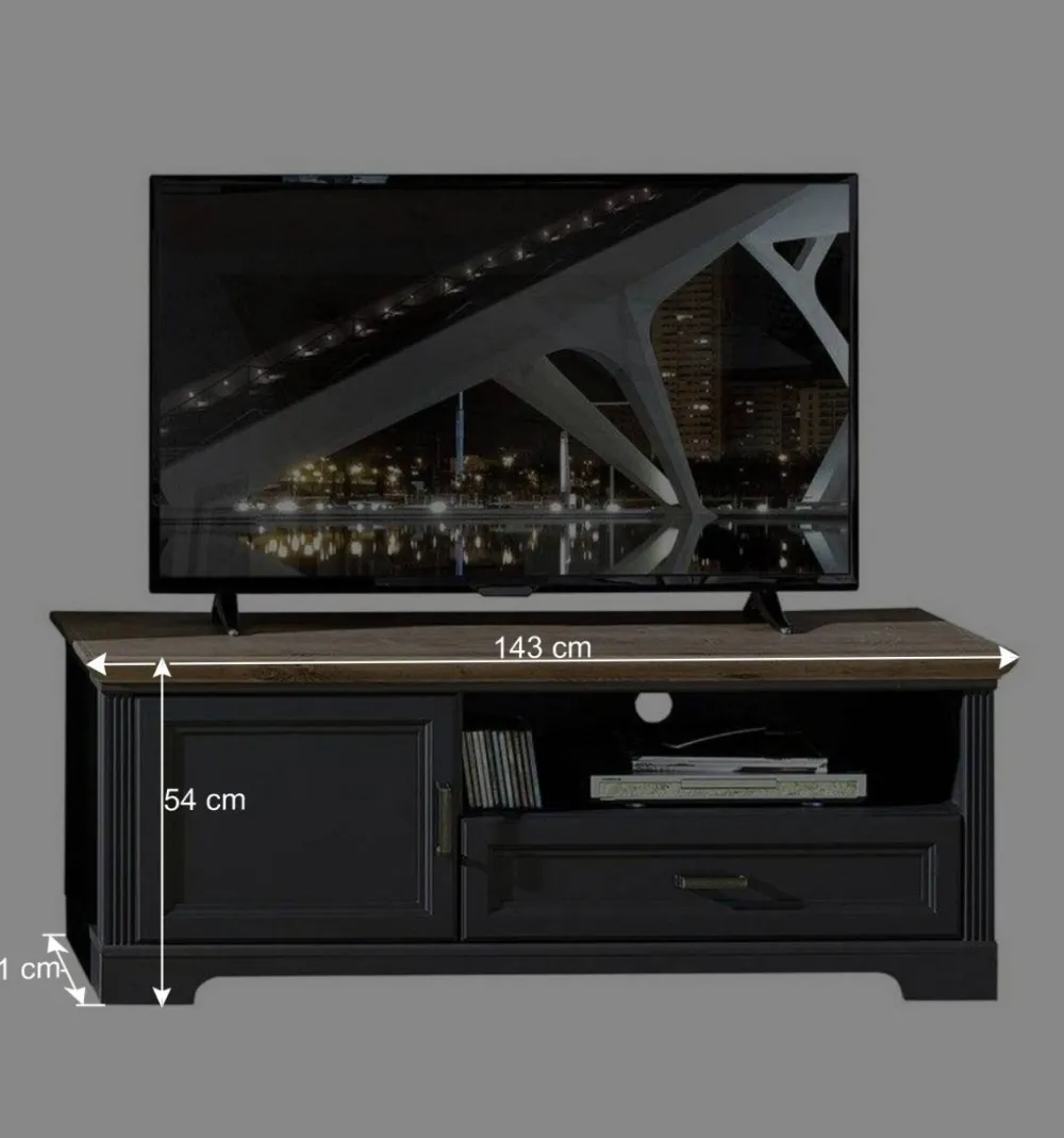 Wohnen Set TV Wohnwand Möbel - Thumbs I (vierteilig)