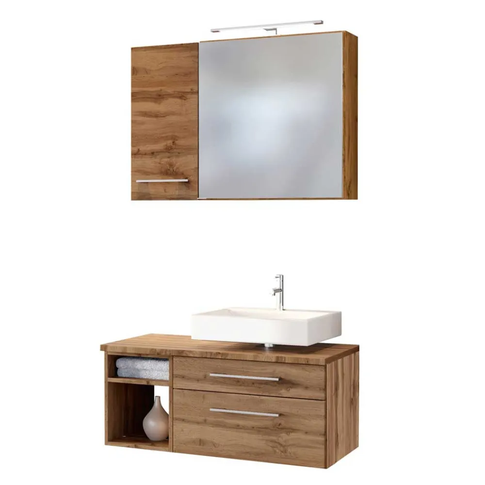 Wohnen Set Wand-Waschtisch fürs Bad - Userina I (dreiteilig)